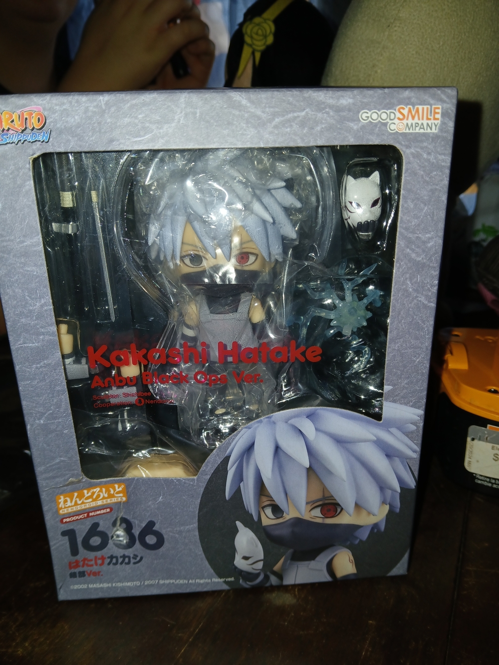 Good Smile Company Nendoroid Kakashi Hatake Anbu Black Ops Ver. - Silver & Black